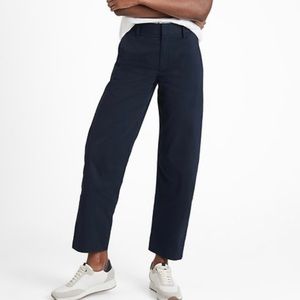 BANANA REPUBLIC Balloon-Leg Chino, Navy, Size 6